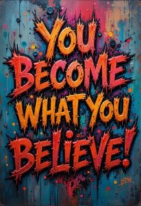 You BECOME WHAT YOU BELIEVE!